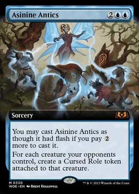 Asinine Antics Wilds of Eldraine      Foil