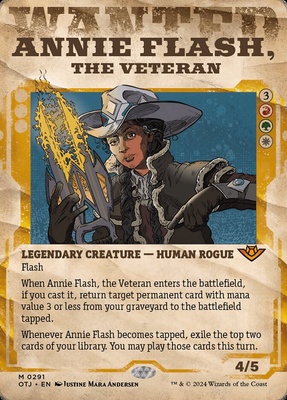 Annie Flash, the Veteran Outlaws of Thunder Junction      Foil
