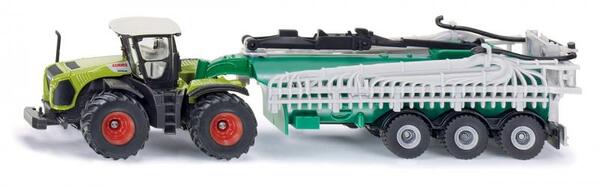 SIKU Farmer - Trattore Claas Xerion nel serbatoio, 1:87