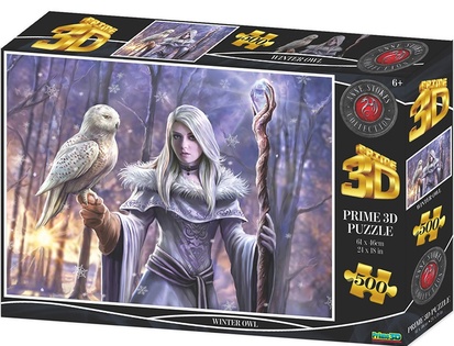 Puzzle 3D - Gufo invernale 500 pz