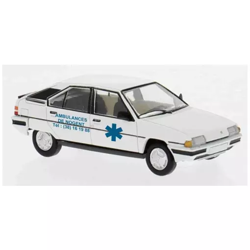 Citroën BX phase 1 Ambulances de Nogent - SAI 6496 - HO 1/87