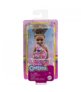Barbie Chelsea Bambina con Abito Rosa a Fiori
