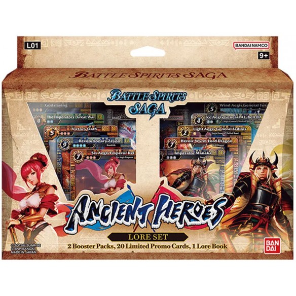 Battle Spirits Saga - Ancient Heroes L01 - Lore Set (ENG)