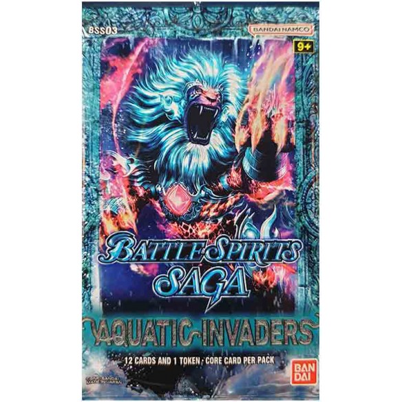 Battle Spirits Saga - Aquatic Invaders BSS03 - Busta da 12 Carte (ENG)
