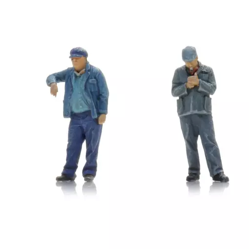 Équipe de Locomotive à Vapeur SNCF - Artitec 5870094 - 1/87 HO