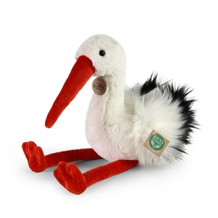 Cicogna uccello peluche 39 cm ECOLOGICO