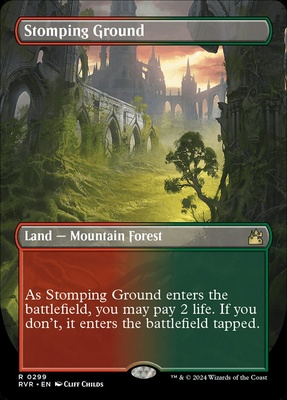 Stomping Ground Ravnica Remastered      Foil