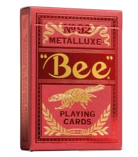 Bee Metalluxe Red