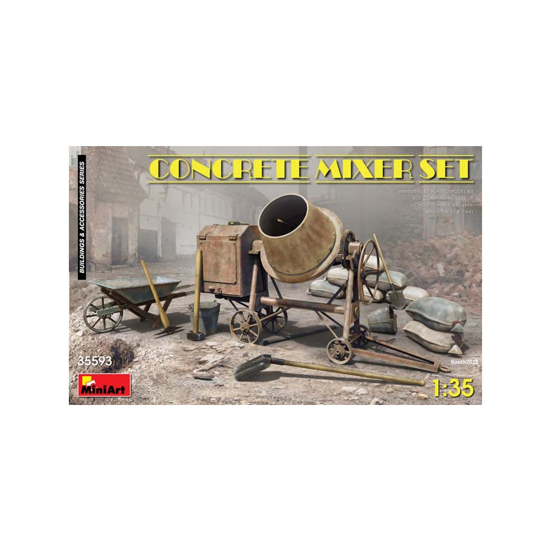 Betoniera. MINIART 35593