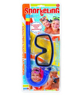 BLISTER MASCHERA+BOCCAGLIO SNORKELING MISURA UNICA