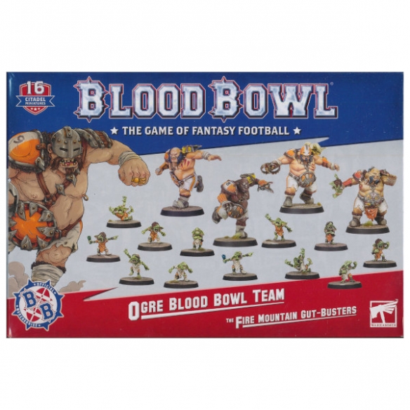 Blood Bowl - Ogre Team - Fire Mountain Gut - Busters