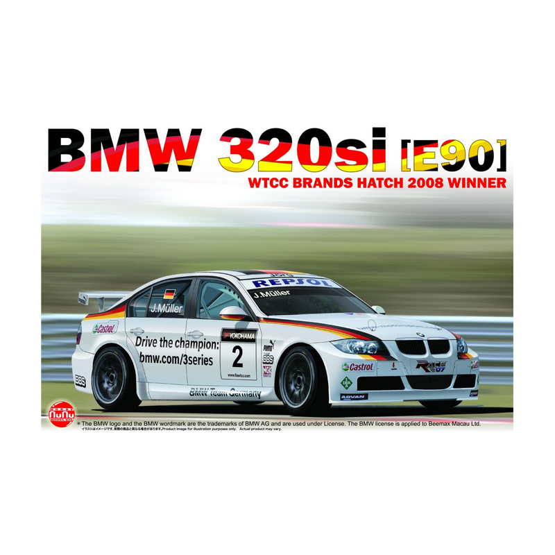 BMW 320 E90I Wtcc Brands Hatch 2008 Vincitore. HOBBY NUNU 24037