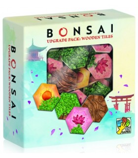 Bonsai - Tessere in Legno Dv Giochi | Gioco di Piazzamento e Card Drafting per 1-4 Giocatori, 40 Minuti di Divertimento