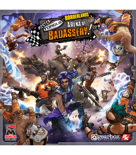 Borderlands: Mister Torgue's Arena of Badassery - Gioco da Tavolo Cooperativo per 1-4 Giocatori, Azione e Strategia!
