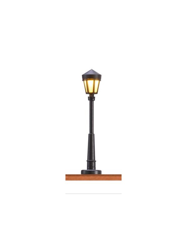 BRAWA 83022 Scala N Lampione per parco a luce singola a LED alto mm. 38