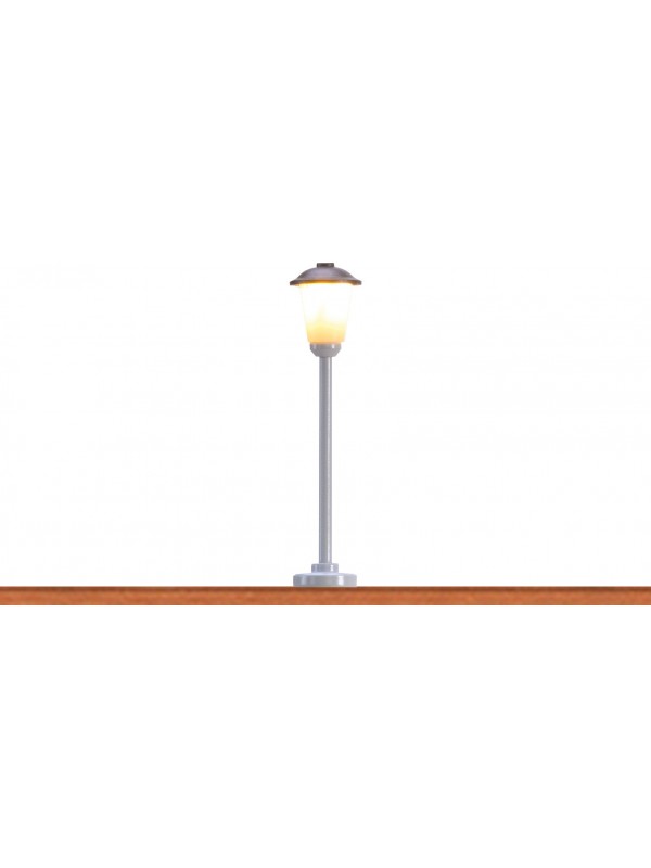 BRAWA 83023 Scala N Lampione per viali a una luce a LED alto mm. 35