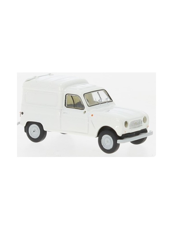BREKINA 14756 Scala HO Renault R4 furgonato colore bianco