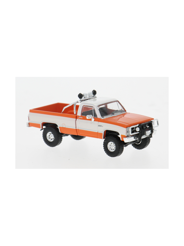 BREKINA 19656 Scala HO GMC Sierra Grande colore arancio/bianco anno 1982