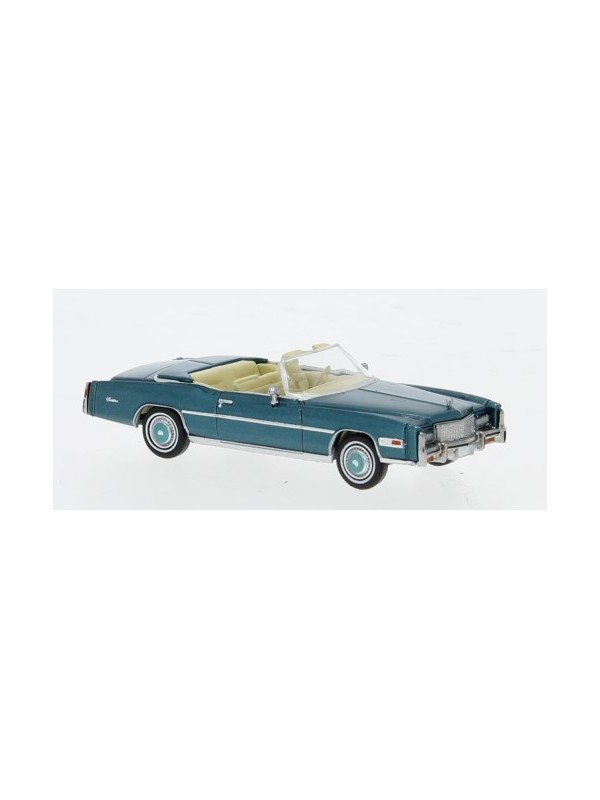 BREKINA 19755 Scala HO Cadillac Eldorado Convertible azzurro/turchese 1976