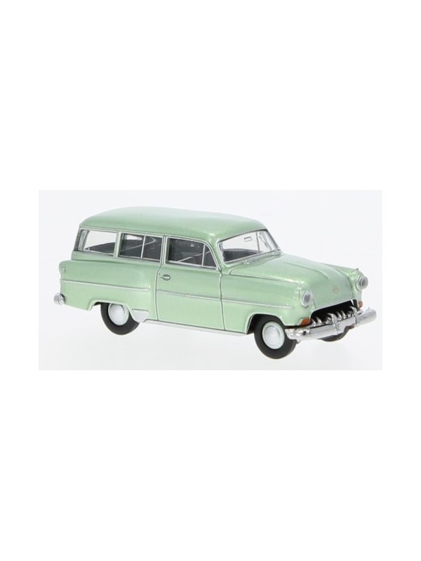 BREKINA 20248 Scala HO Opel Olympia Caravan verde pastello