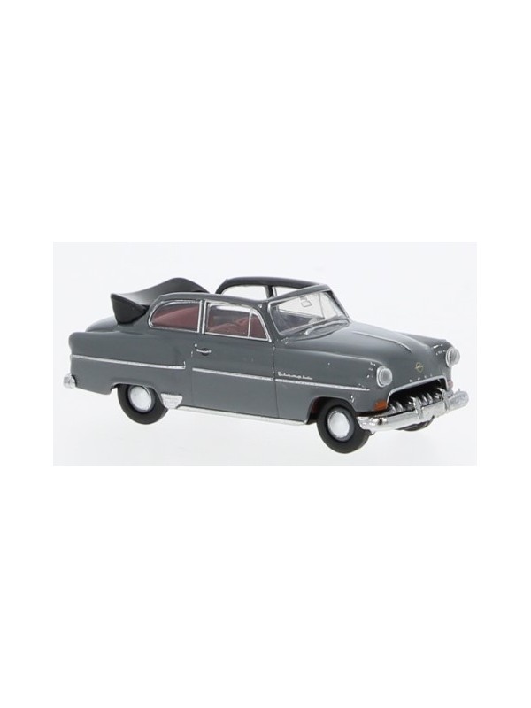 BREKINA 20250 Scala HO Opel Olympia Cabrio grigio scuro 1954