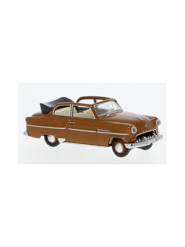 BREKINA 20252 Scala HO Opel Olympia Cabrio marrone 1954