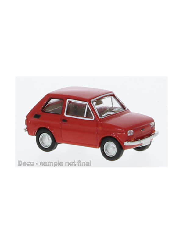 BREKINA 22351 Scala HO Fiat 126 colore rosso
