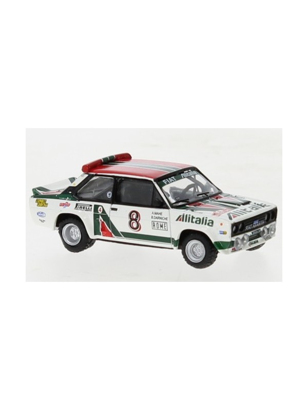 BREKINA 22653 Scala HO Fiat 131 Abarth No.8 Alitalia anno 1978
