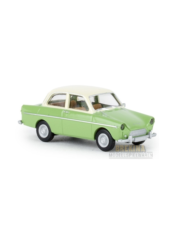 BREKINA 27718 Scala HO DAF 600 colore verde /bianco anno 1960
