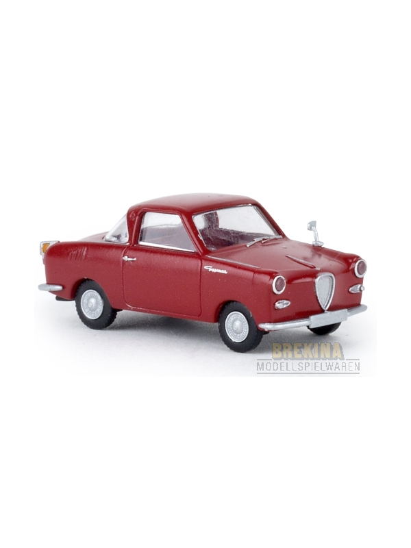 BREKINA 27854 Scala HO Glas Goggomobil Coupe colore rosso
