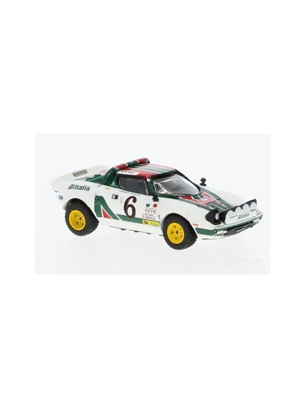 BREKINA 29656 Scala HO Lancia Stratos HF, No.6, Alitalia, 1976