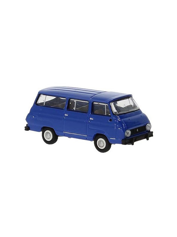 BREKINA 30800 Scala HO Skoda 1203 Bus colore blù anno 1969