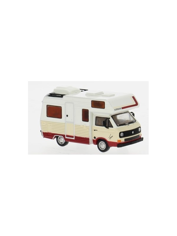 BREKINA 33975 Scala HO VW T3 Camper colore bianco/beige anno 1983