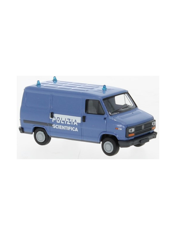 BREKINA 34917 Scala HO Fiat Ducato Polizia Scientifica anno 1982