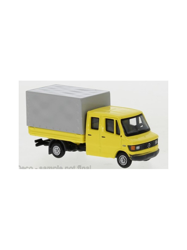 BREKINA 36950 Scala HO Mercedes L 307 D Doka colore giallo anno 1988