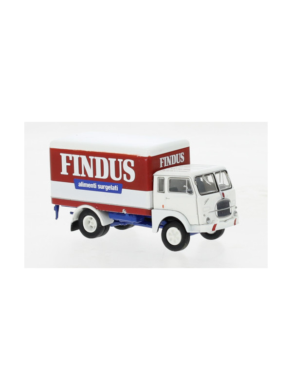 BREKINA 58612 Scala HO Fiat 642 Koffer con cassone Findus anno 1962