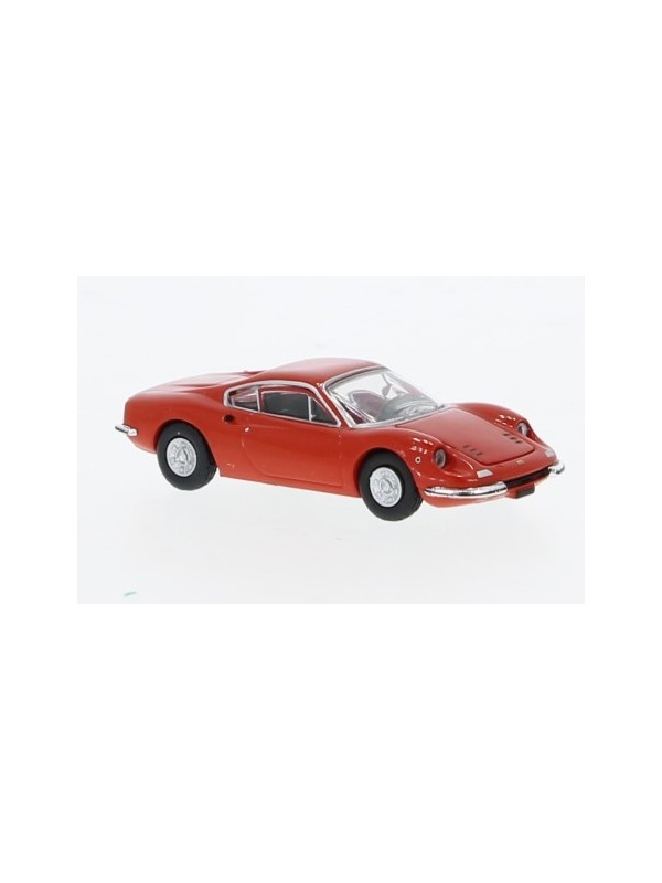 BREKINA PCX870632 Scala HO Ferrari Dino 246 GT colore rosso anno 1969