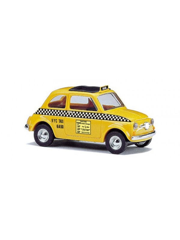 BUSCH 48732 Scala Fiat 500 versione taxi degli Stati Uniti  anno 1965