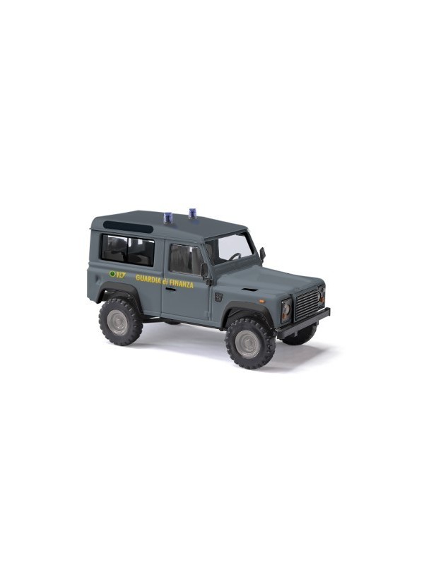 BUSCH 54314 Scala HO Land Rover Defender 90 Guardia di Finanza