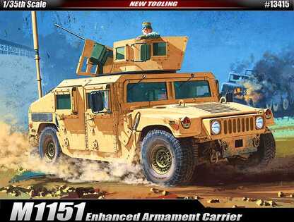 Model Kit militare 13415 - M1151 Enhanced Armament Carrier (1:35)