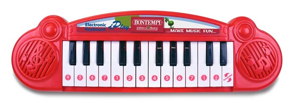 Bontempi tastiera elettronica a 24 tasti - blister