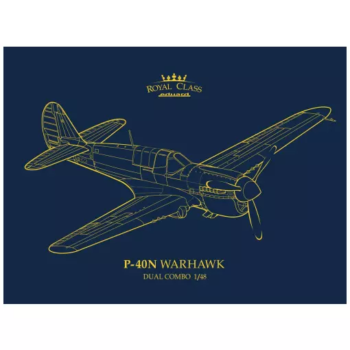 Avion P-40N Warhawk Royal Class Dual Combo - Eduard Plastic Kits 0025 - 1/48