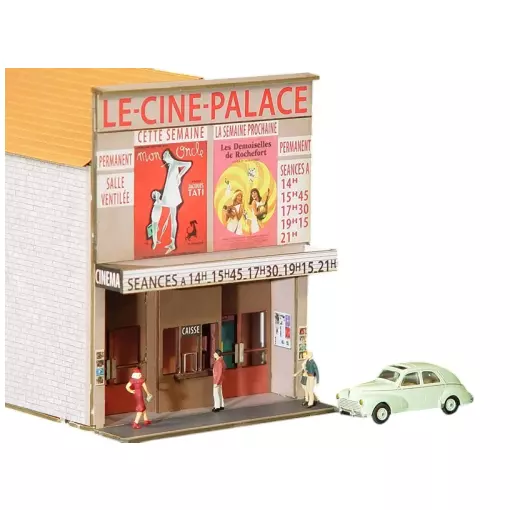 Immeuble droit (Le-Ciné-Palace) - Régions et Compagnies VIL002 - HO 1/87