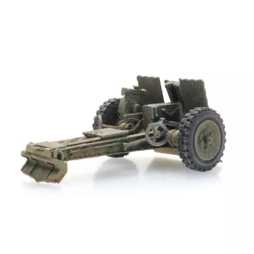 Canon leIG 18 camouflage 7,5cm - Artitec 6870572 - HO 1/87