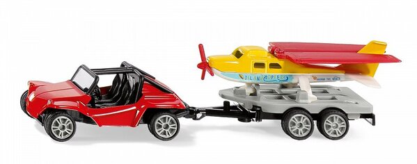 SIKU Blister - Passeggino con aereo sportivo