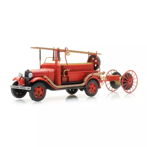 Camion de pompiers Ford modèle AA - Artitec 387.500 - HO 1/87
