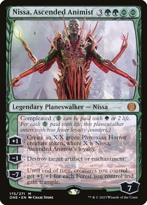 Nissa, Ascended Animist Phyrexia: All Will Be One