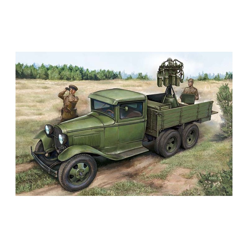 Camion militare GAZ-AAA. HOBBY BOSS 84571
