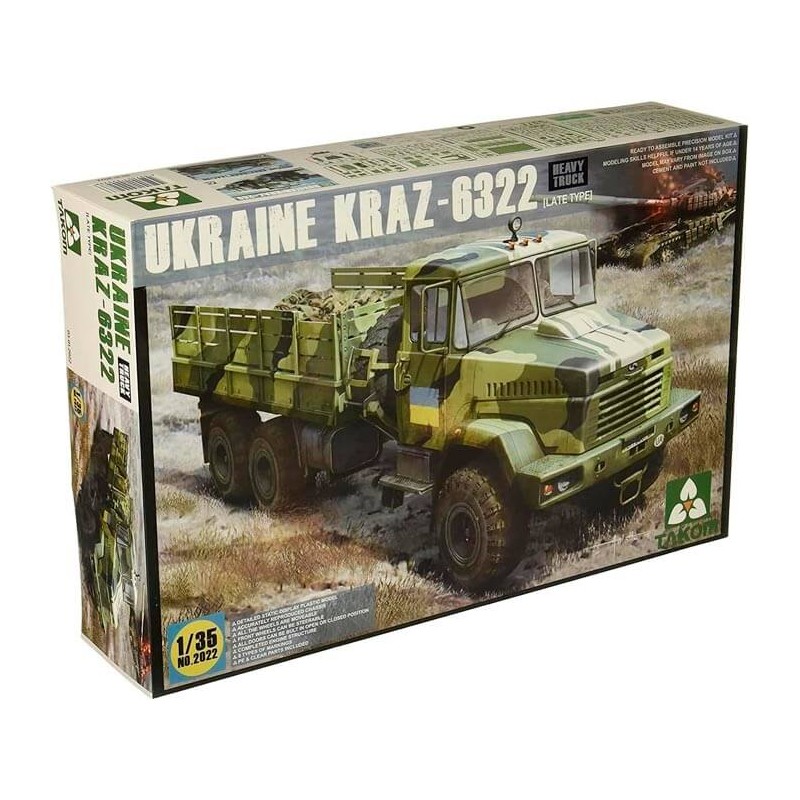 camion ucraino KRAZ-6322. TAKOM 2022