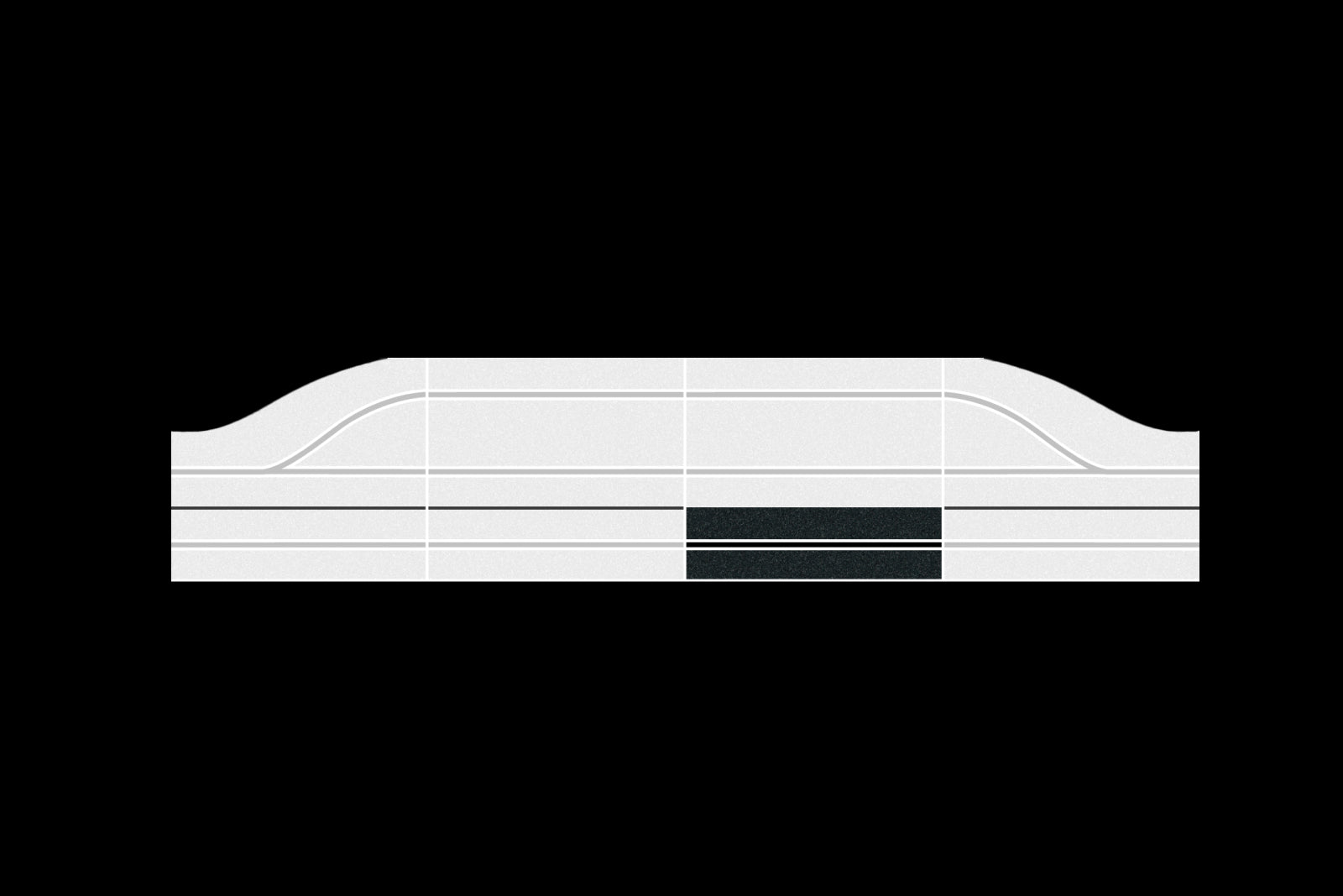 Carrera Digital Guida singola per estensione Pit Stop 30341